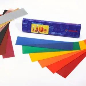 שעווה דבורים לקישוט נרות 12 יחידות