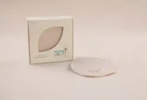 רפידות הנקה רב פעמיות מכותנה אורגנית